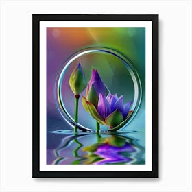 Lotus Flower 152 Art Print