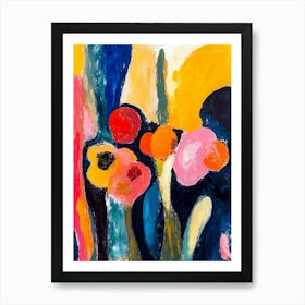 Flowers In A Vase Poster