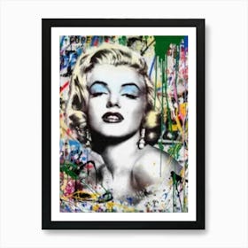 Pop Art Marilyn Monroe 1 Art Print