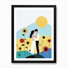 Sunflowers Canvas Print Poster