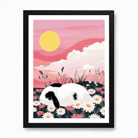 Bunny In The Meadow 1 Art Print