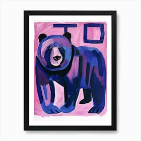 Bear Illustration Art Print