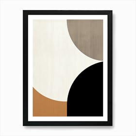 Bauhaus Abstractions; Chromatic Contrasts Art Print