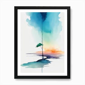 Lone Tree 32 Art Print