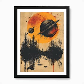 Saturn 1 Art Print