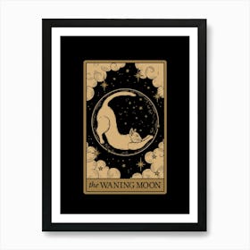 The Waning Moon 1 Art Print