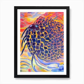 Giant Isopod Matisse Inspired Art Print