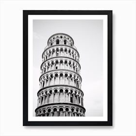 Pisa, Italy,  Black And White Analogue Photography  3 Art Print