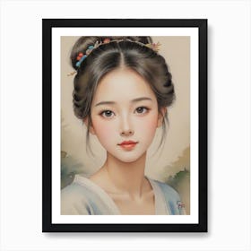 Chinese Girl 1 1 Art Print