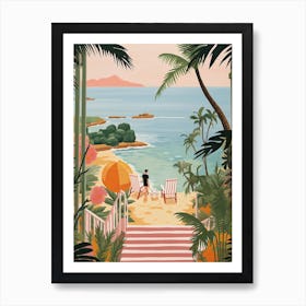 Phu Quoc, Vietnam, Graphic Illustration 1 Art Print