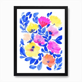 Heavenly Flowers Art Print