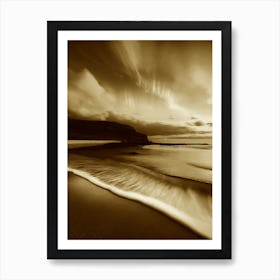 Wave At The Beach Art Print