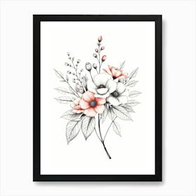 Anemones 4 Art Print