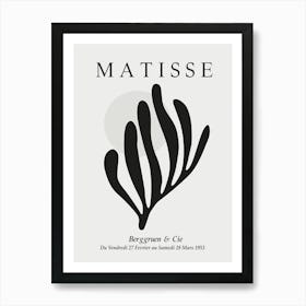 Matisse Minimal Cutout 12 Art Print