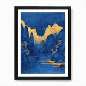 Chinese Landscape Art Print