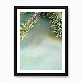 Acropora Papillare Storybook Watercolour Art Print