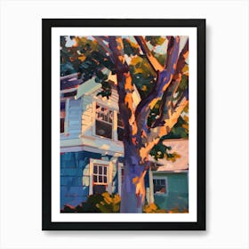 House In The Sun 1 Art Print