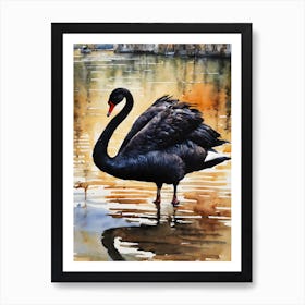 Black Swan Art Print