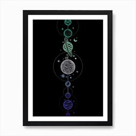 Solar System Art Print