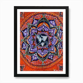 Sacral Chakra Art Print