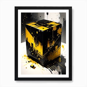 Cube Art Art Print