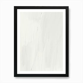 White Marble Art Print