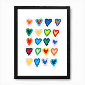 Love Heart Art Print