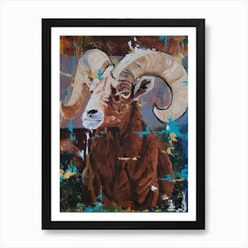 King Of The Mountain Art Print