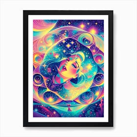 Psychedelic Art 47 Art Print