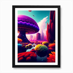 Serene Dreamscape Art Print