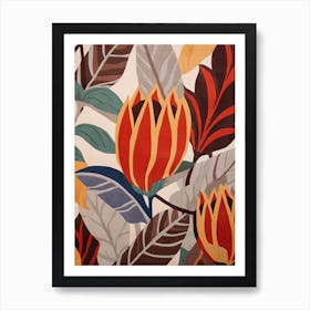 Fall Botanicals Tulip 3 Art Print