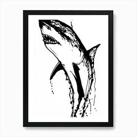 Shark Art Print