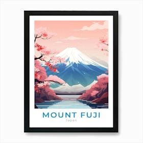 Japan Mount Fuji Travel 1 Art Print