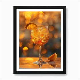 Aperol Spritz Art Print 111 Art Print