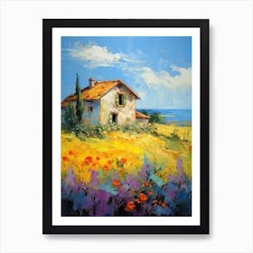 House In The Meadow 1 Art Print