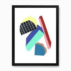 Shapes Art Print