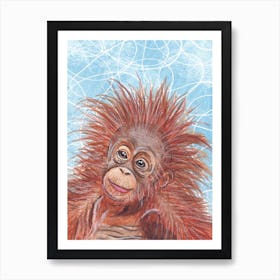 Orangutan Art Print