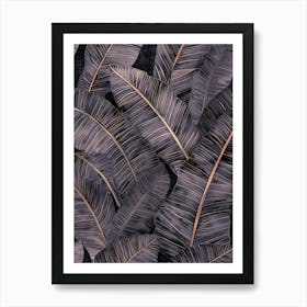 Banana Leaves 22 Art Print