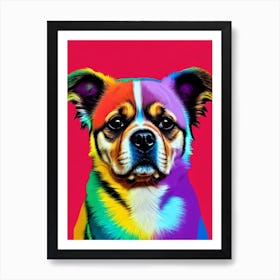 Tibetan Spaniel Andy Warhol Style Dog Art Print