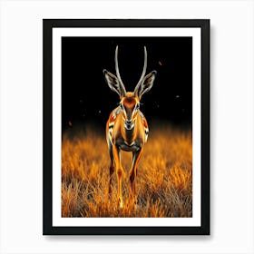 Wild Animal Creative Portrait 134 Art Print