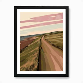 Road To The Sea 2 Art Print