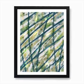 Abstract Watercolor Painting Art Print