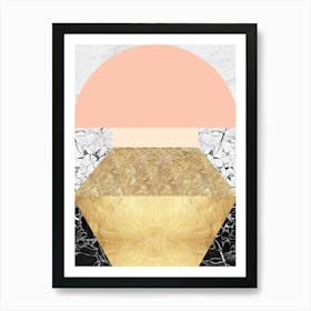 Conceptual textures art 5 Art Print