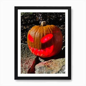 Halloween Pumpkin 7 Art Print