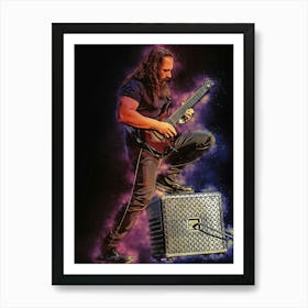 Spirit Of John Petrucci 1 Art Print