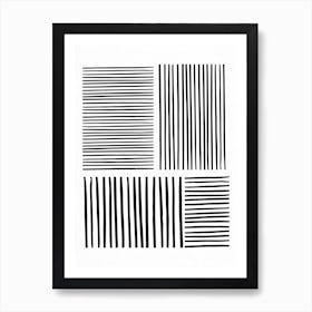 Lines Abstract Mix Art Print