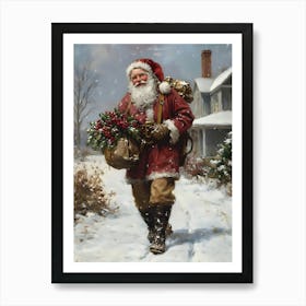 Santa Claus 47 Art Print