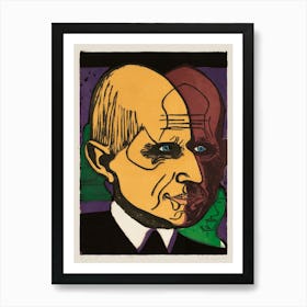 Portrait Of A Man Art Print