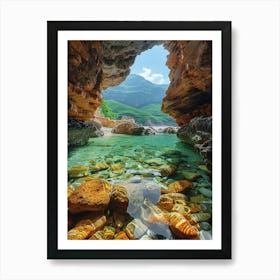 Cave In The Rock 20 Art Print