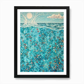 Ocean Waves Art Print